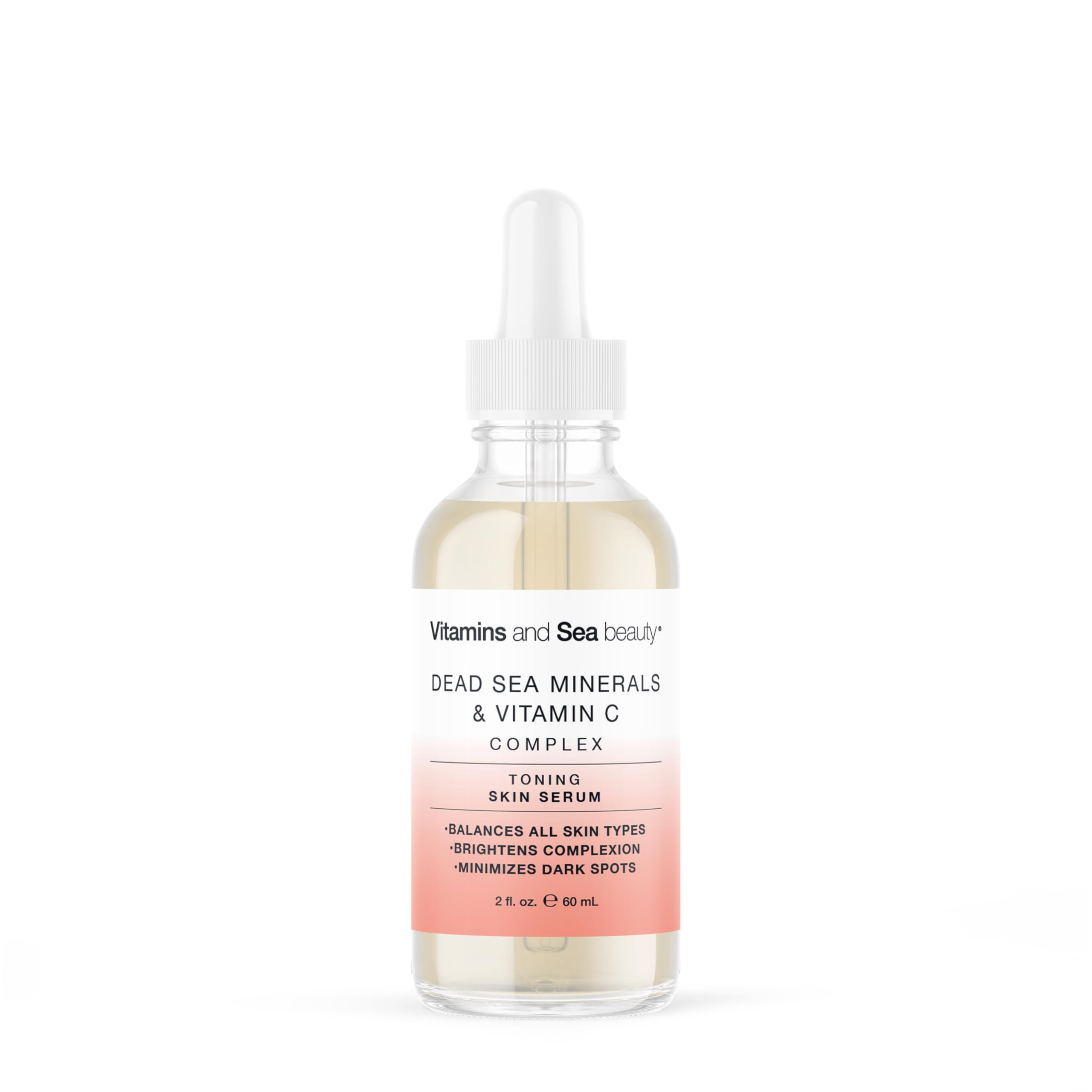 Toning Skin Serum with Vitamin C Complex & Dead Sea Minerals – - Product Imagery