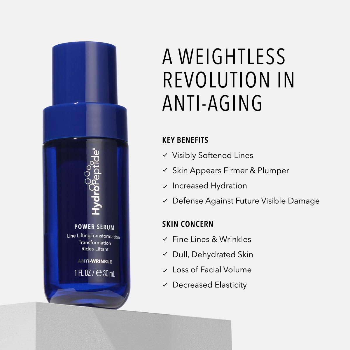 HydroPeptide Power Serum Anti - Aging Lifting Wrinkle Treatment & - HydroPeptide Official Product View 3