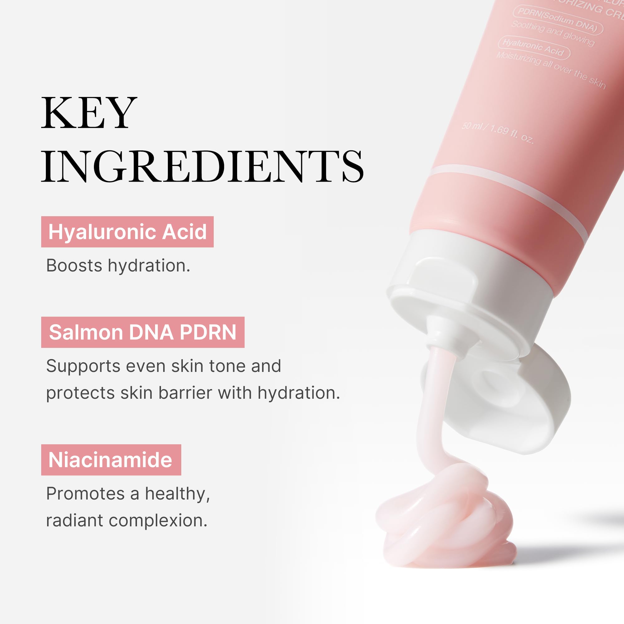medicube Salmon DNA PDRN Pink Hyaluronic Moisturizing Cream - medicube Official Product View 6