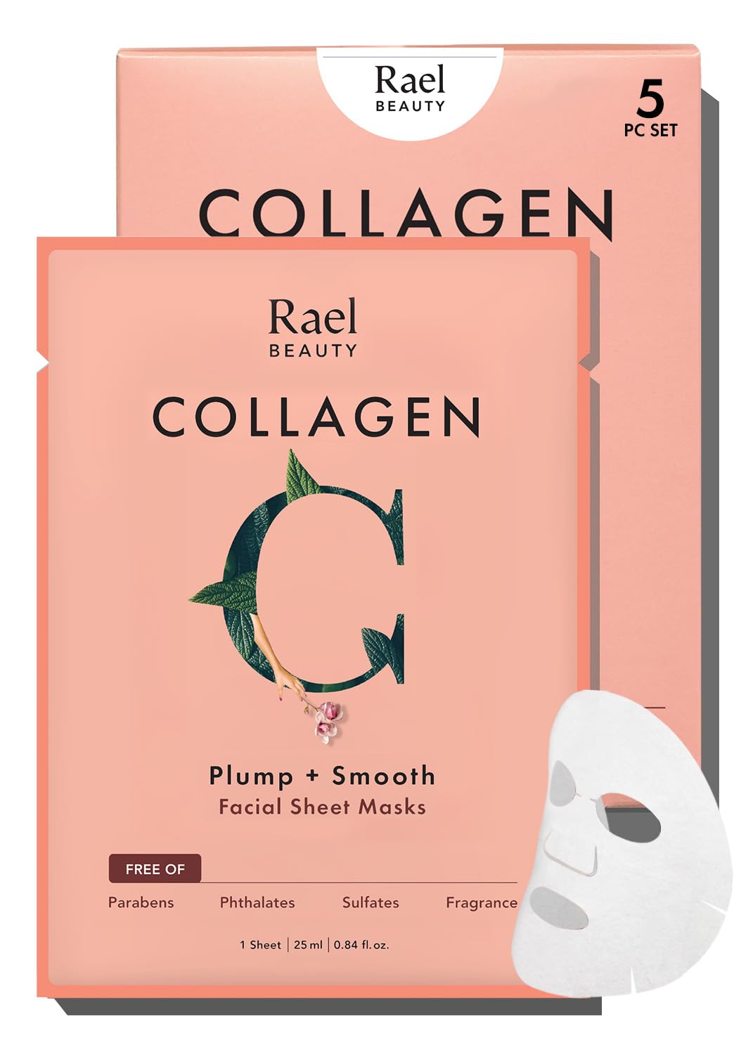Rael Facial Masks Hydrating &amp; Soothing Skincare Daily Beauty - Rael