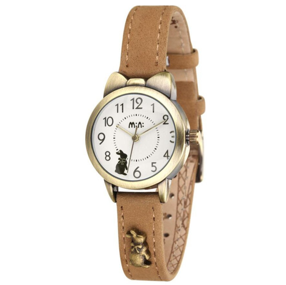 DREAMING Q P Soft Leather Strap Girl s Students Quartz Wrist - DREAMING Q&P Official Imagery - 5