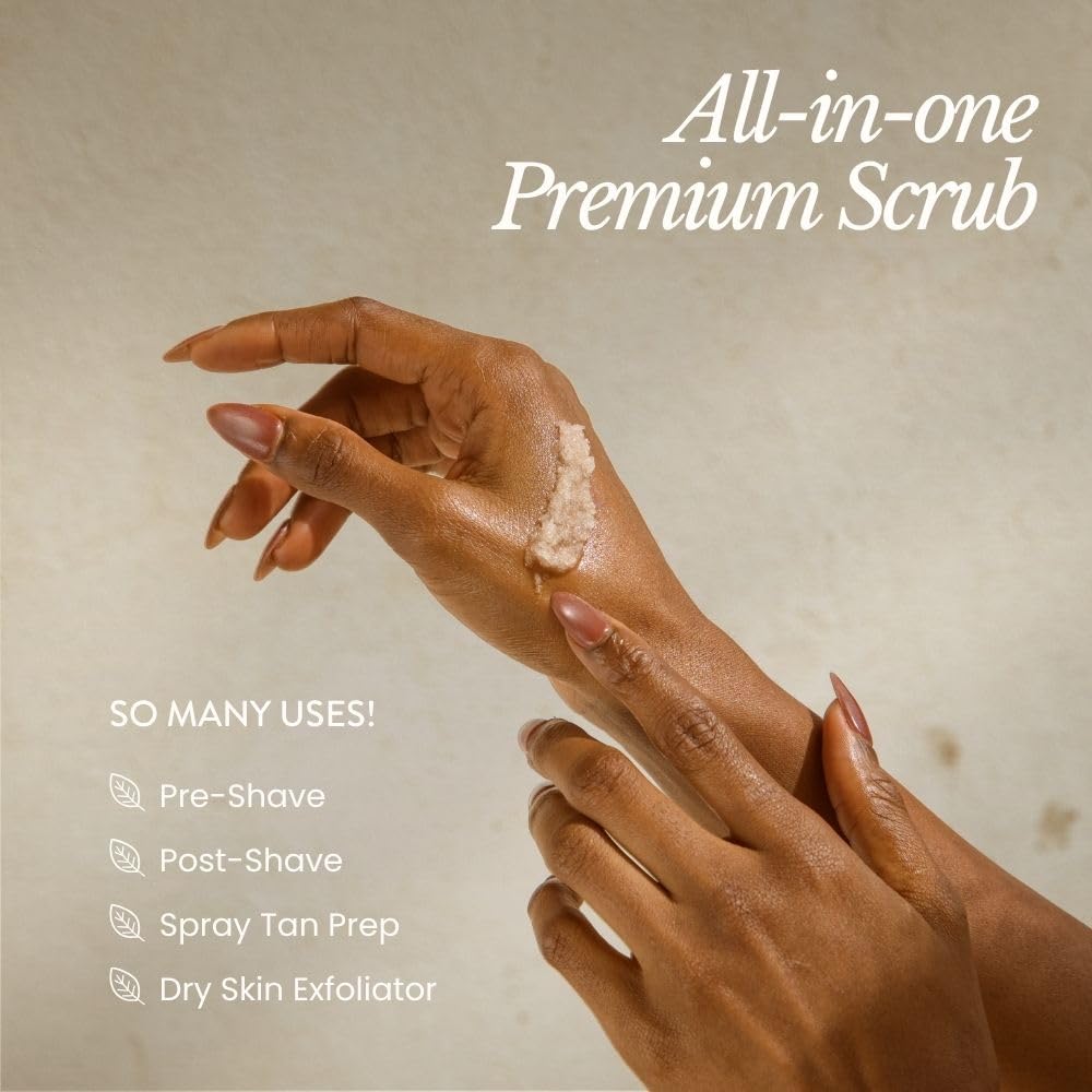 Bare Botanics 3 Piece Sea Salt Body Scrub Gift Set Natural - BARE BOTANICS Official Imagery - 6