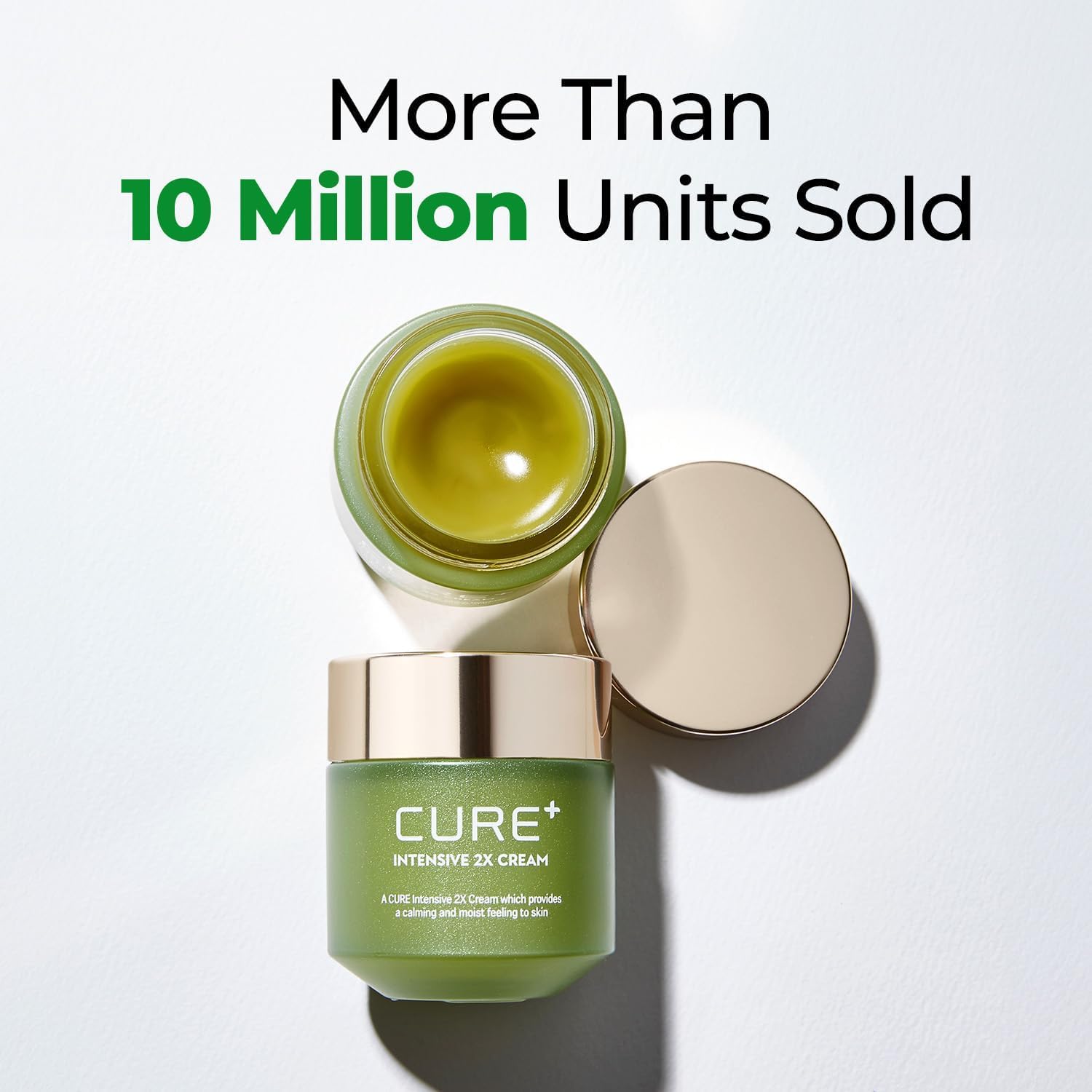 Cure Intensive 2X Cream, Premium Aloe Deep Moisturizing Multi - Kim Jeong Moon Aloe