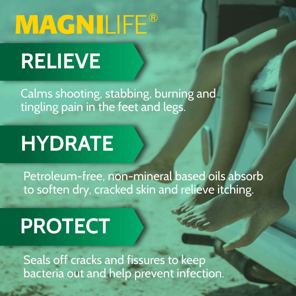 MagniLife Pain Relieving Foot Cream 4 oz – Diabetic Safe