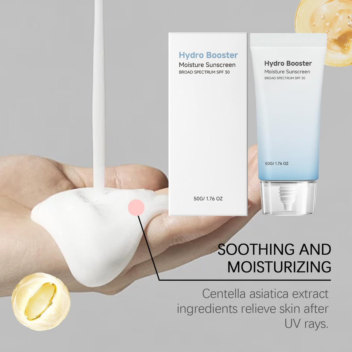 Sunscreen Duo SPF 30 Invisible Blurring Gel Moisture Cream 2 - Fkrhzbt Official Imagery - 4
