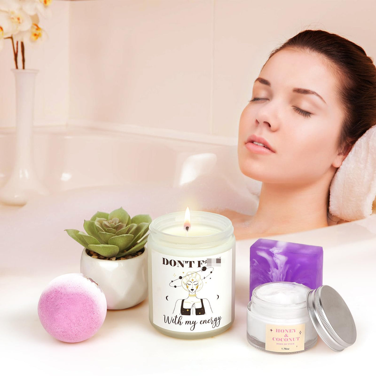 Care Package for Women Self Care Gifts for Women Basket - Frerdui Official Imagery - 6