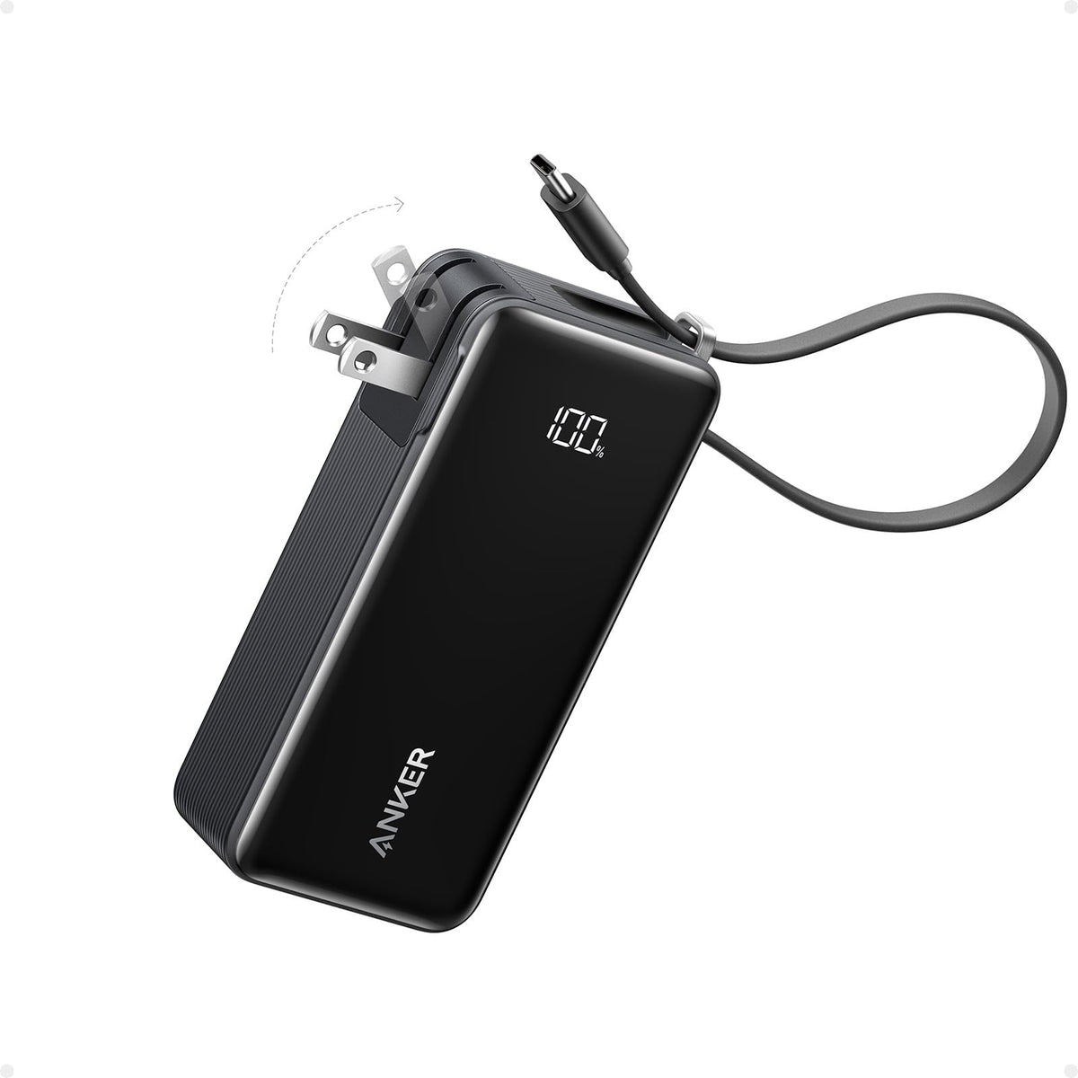 Anker Nano 3 in 1 Portable Charger 10 000mAh 30W Travel - Anker Official Imagery - 1