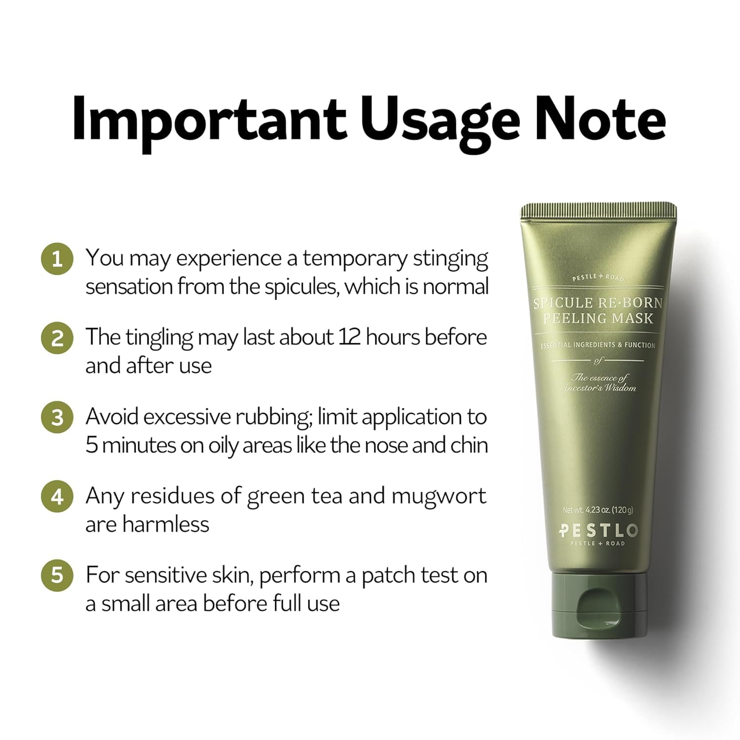 PESTLO Spicule Reborn Exfoliating Peeling Mask for Korean - PESTLO PESTLE + ROAD Official Imagery - 7