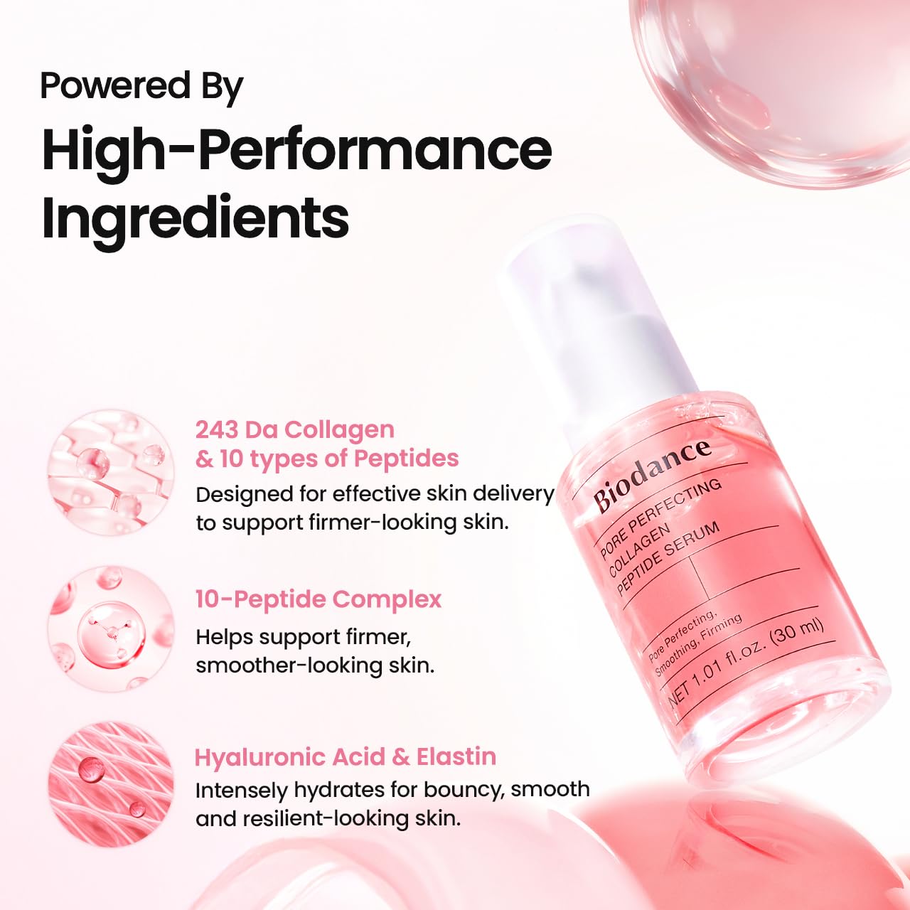 BIODANCE Firming Collagen Peptide Face Serum for Anti-Aging, - BIODANCE