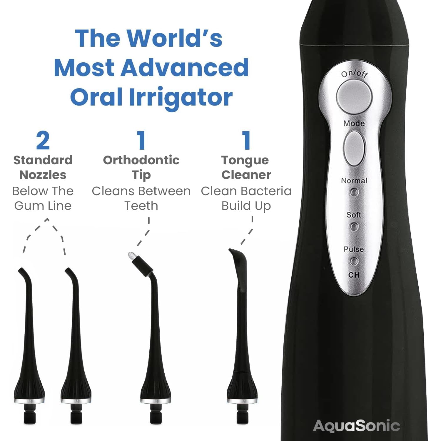AquaSonic Home Dental Center Rechargeable Power Toothbrush & Smar - Aquasonic Official Product View 5
