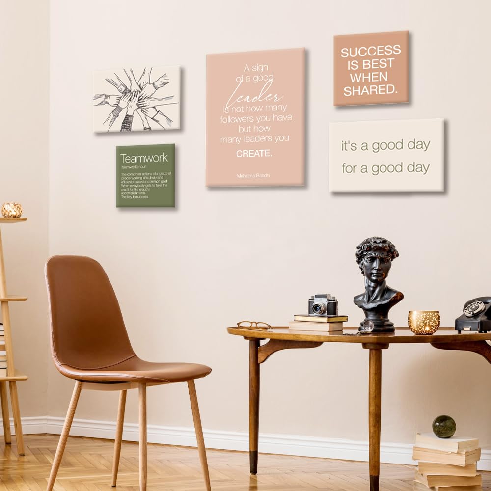 YEOION Office Wall Decor Motivational Teamwork Wall Art - YEOION Official Imagery - 5