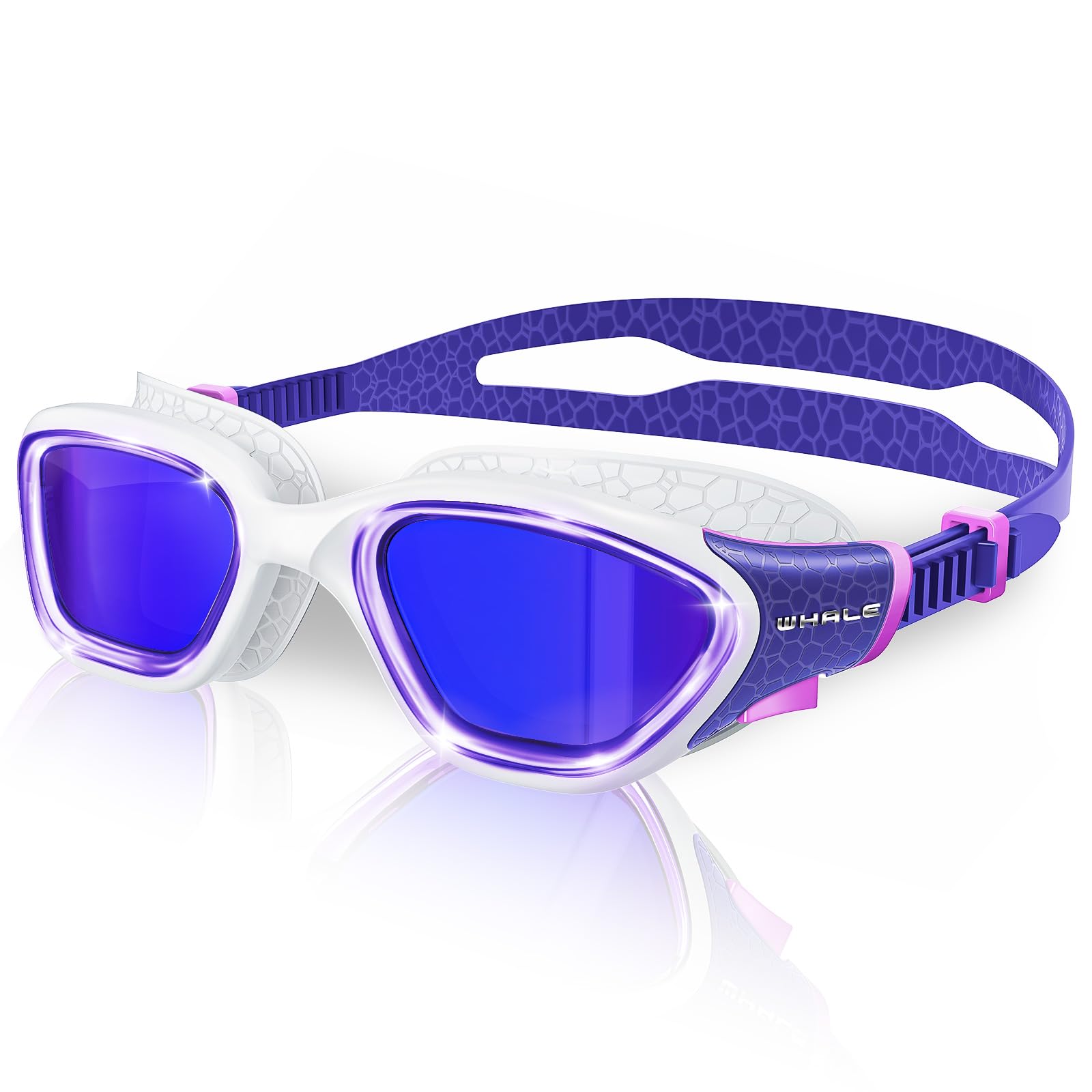Whale Swim Goggles Polarized Anti-Fog Lenses, Unisex | 100% UV Pr - Whale Official Product View 10