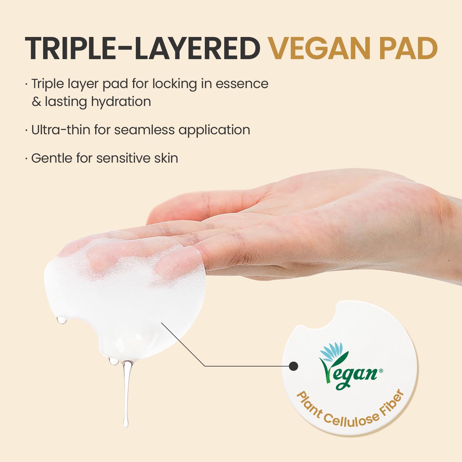 OOTD Rice Water Toner Pads for Glass Skin 70 Pads - #OOTD Official Imagery - 6