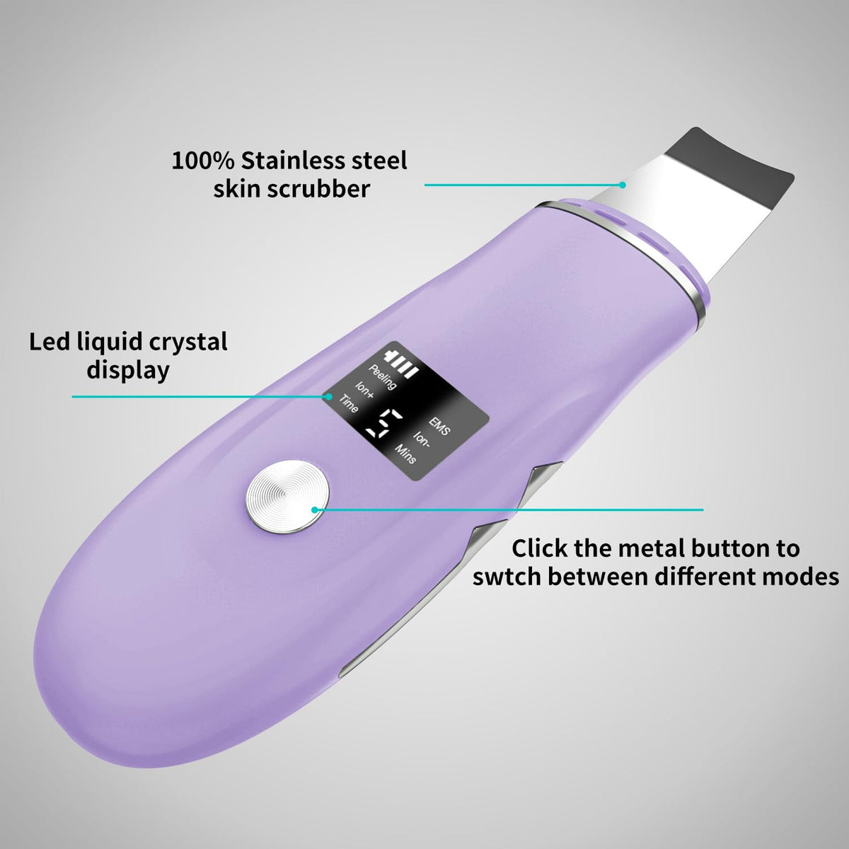 Face Scrubber Skin Spatula - QYCSL Official Imagery - 4