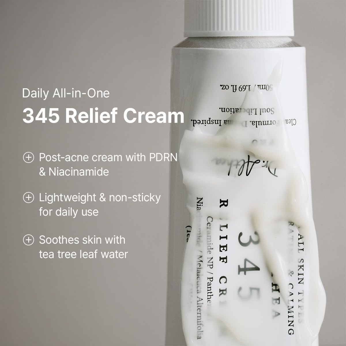 Dr.Althea 345 Relief Cream and Mist Duo set featuring Korean skin care products with soothing and hydrating formulations.