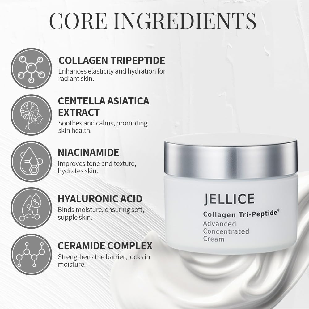 JELLICE Advanced Collagen Face Cream Japanese Skincare - JELLICE Official Imagery - 3