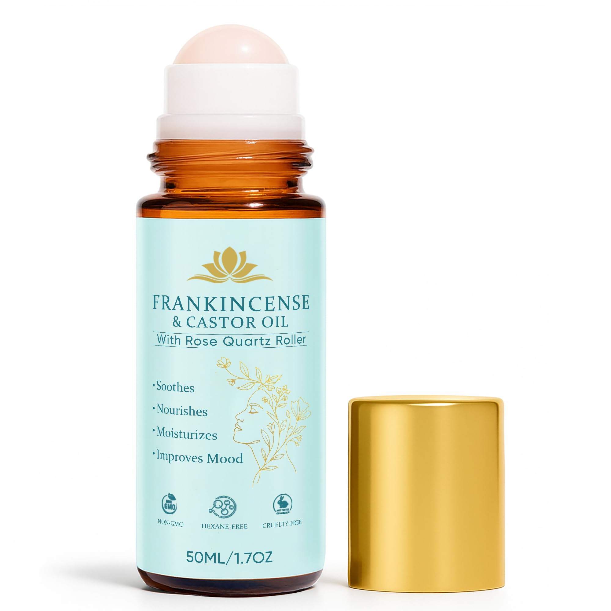 Fibosara Frankincense and Castor Oil, Organic Castor Oil Rose Qua - Fibosara Official Product View 2