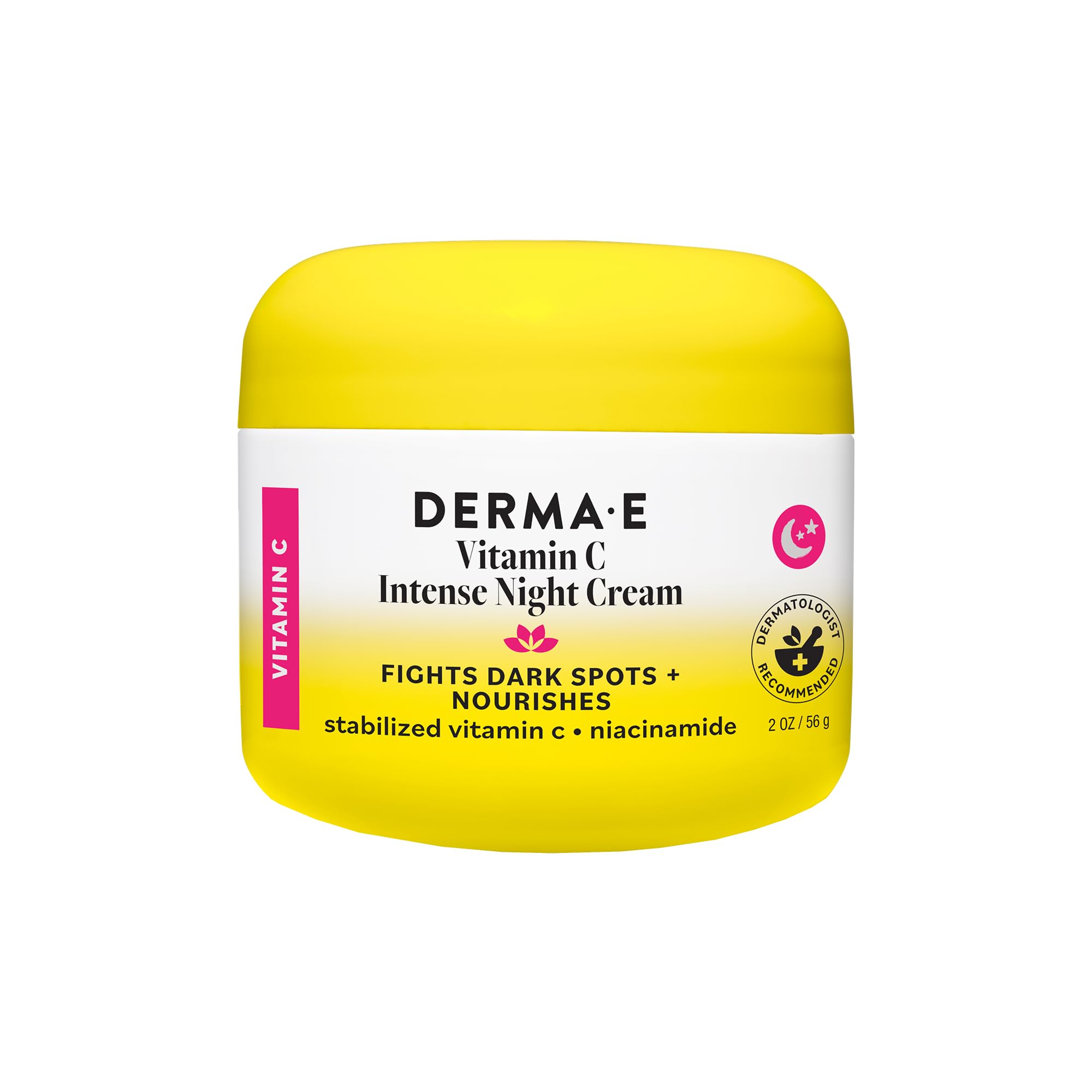 DERMA E Vitamin C Intense Night Cream 2 Oz Brightening - Derma E Official Imagery - 2