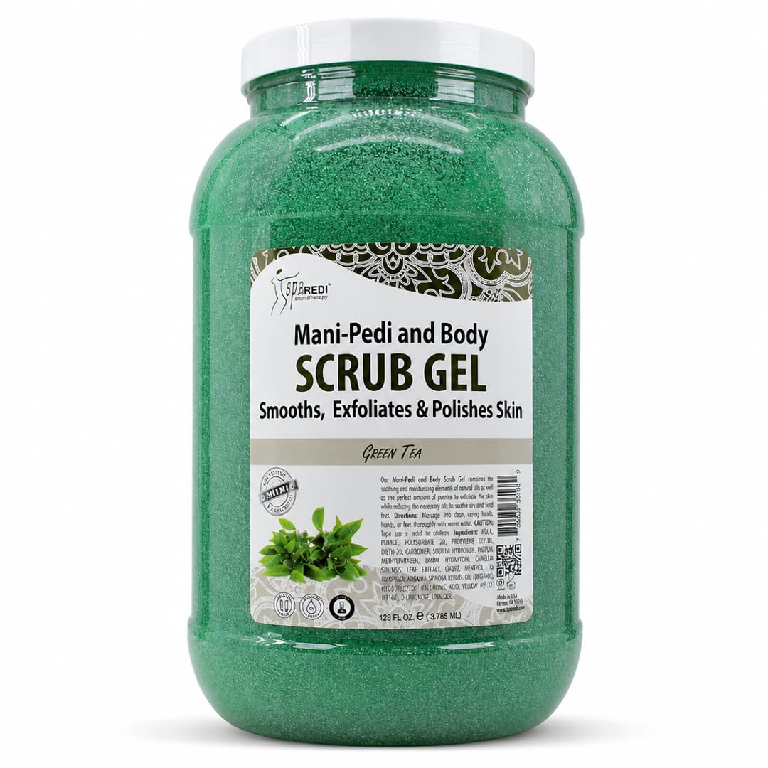 SPA REDI Exfoliating Body & Foot Scrub - Dual Action Exfoliating & Hydrating Tr - SPA REDI Official Product View 2