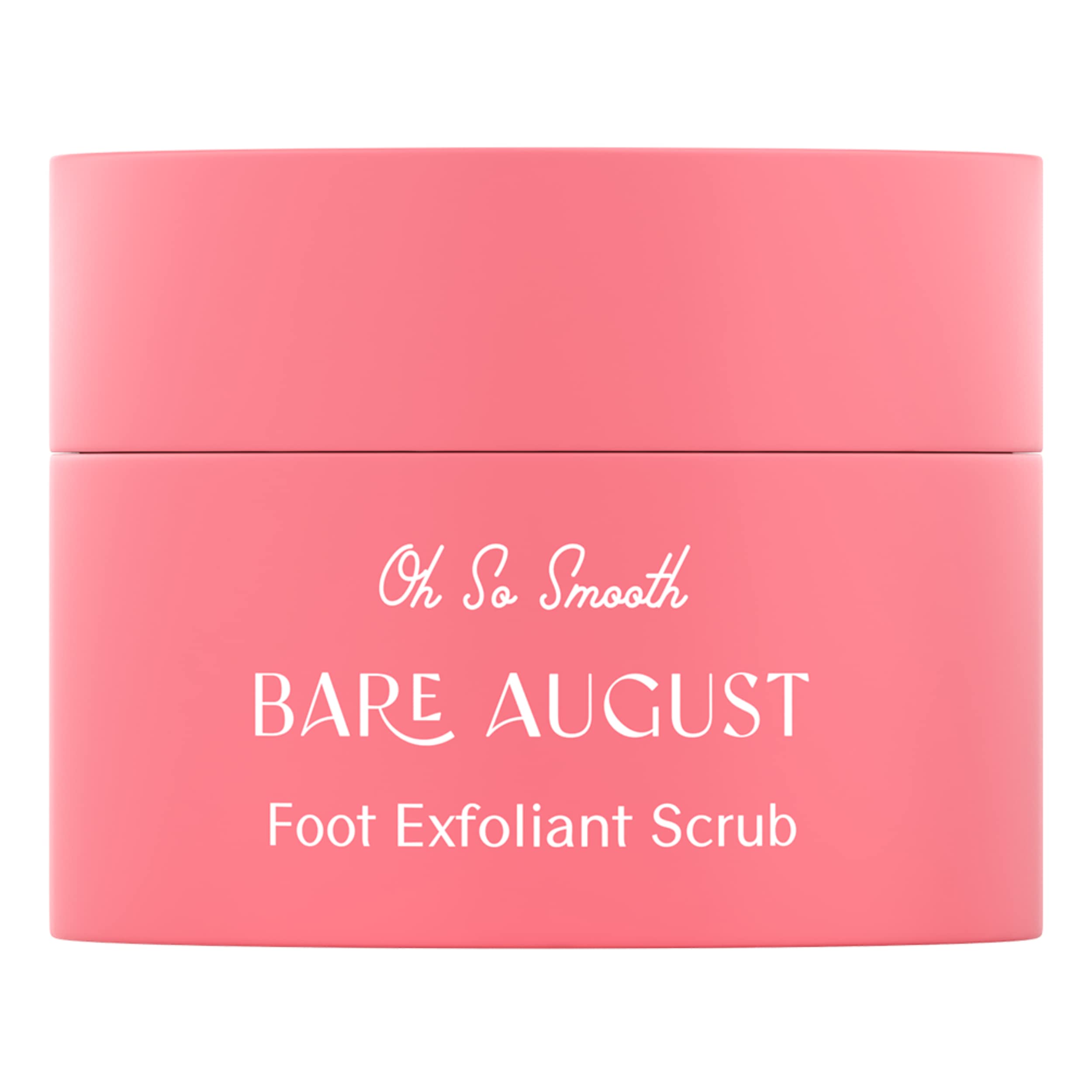 Bare August Foot Scrub - Natural Exfoliant for Soft, Smooth Feet | 3.4oz