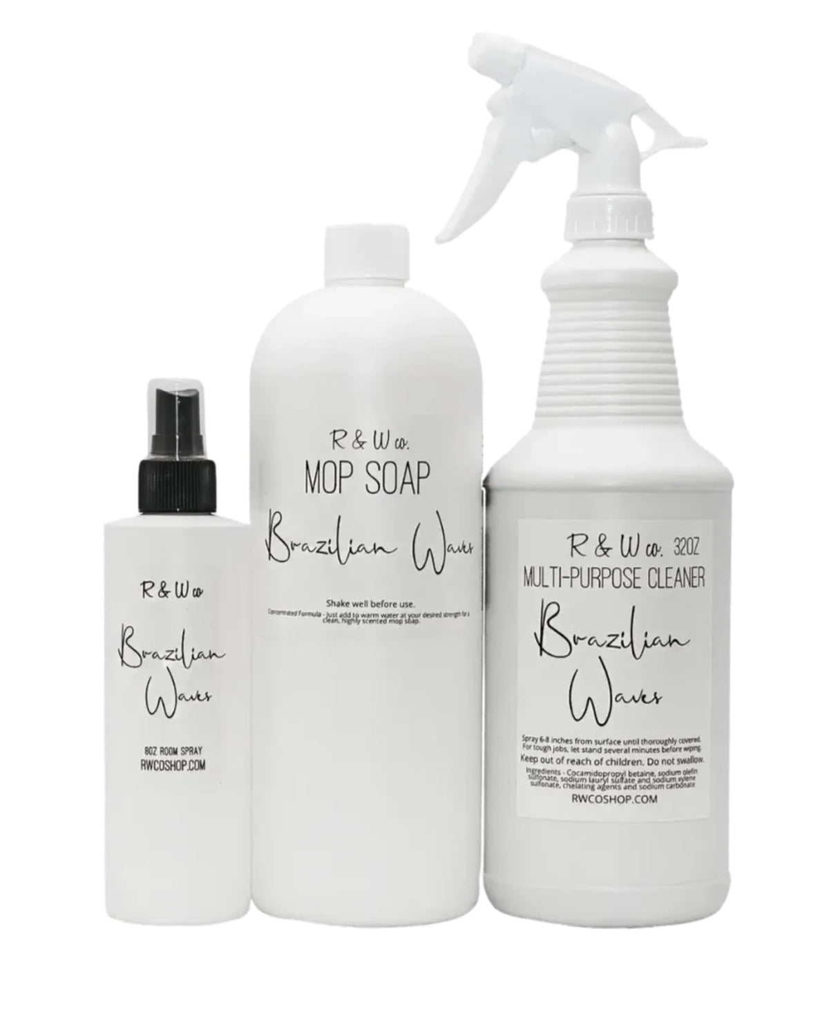 R W CO Brazilian Waves Luxury Cleaning Day Bundle Premium - R & W Co. Official Imagery - 1