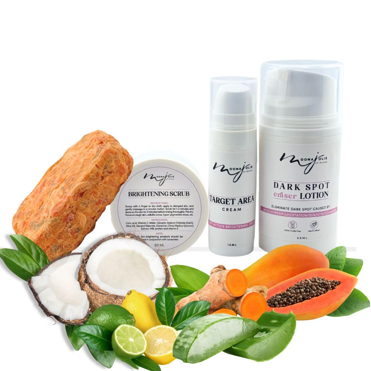Moona Jolie LIMITED EDITION KIT Mini Full Body & Face - Product Imagery