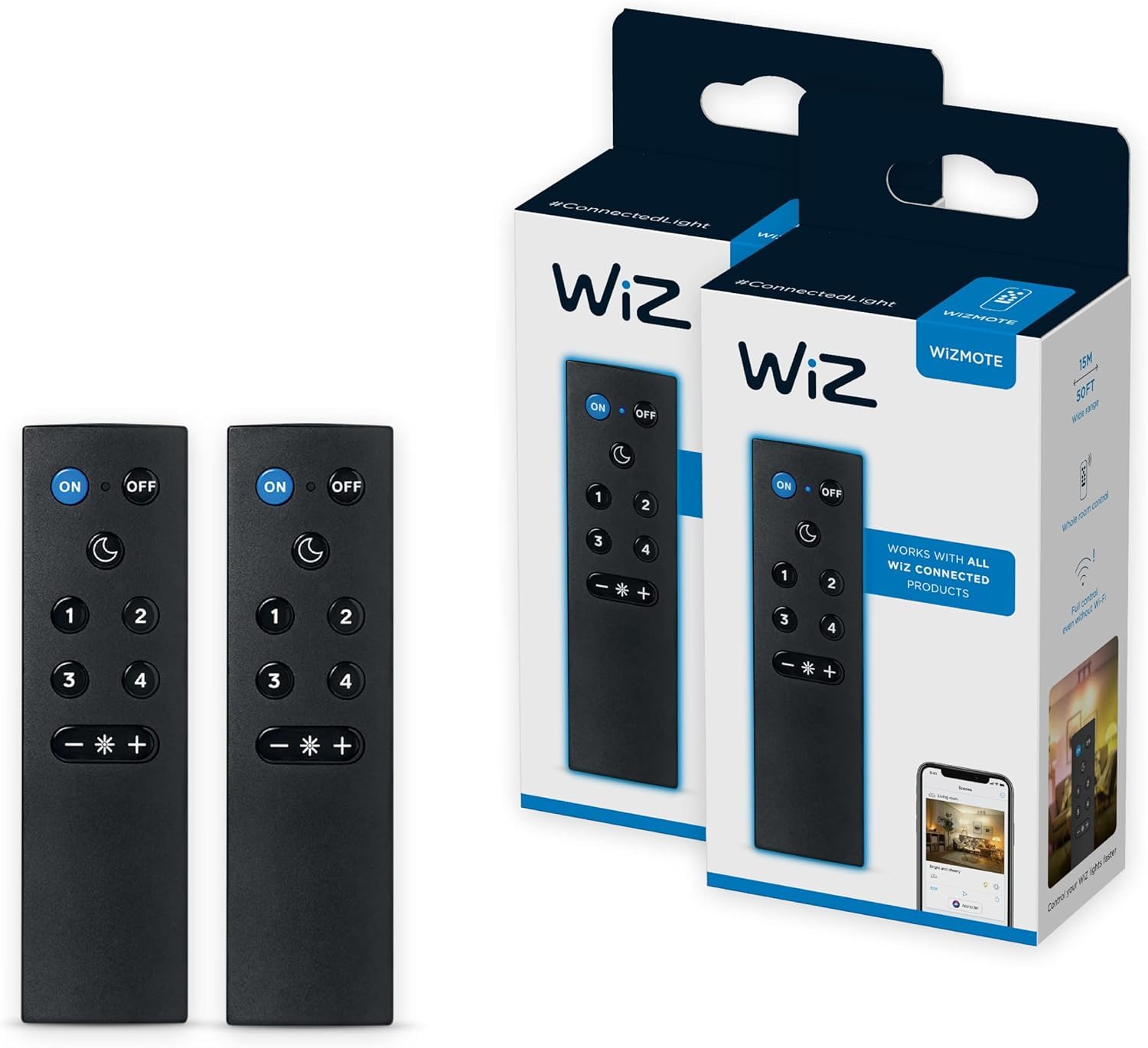 WiZ Connected Remote Light Switch, Works with All WiZ Products, T - WiZ Connected Official Product View 6