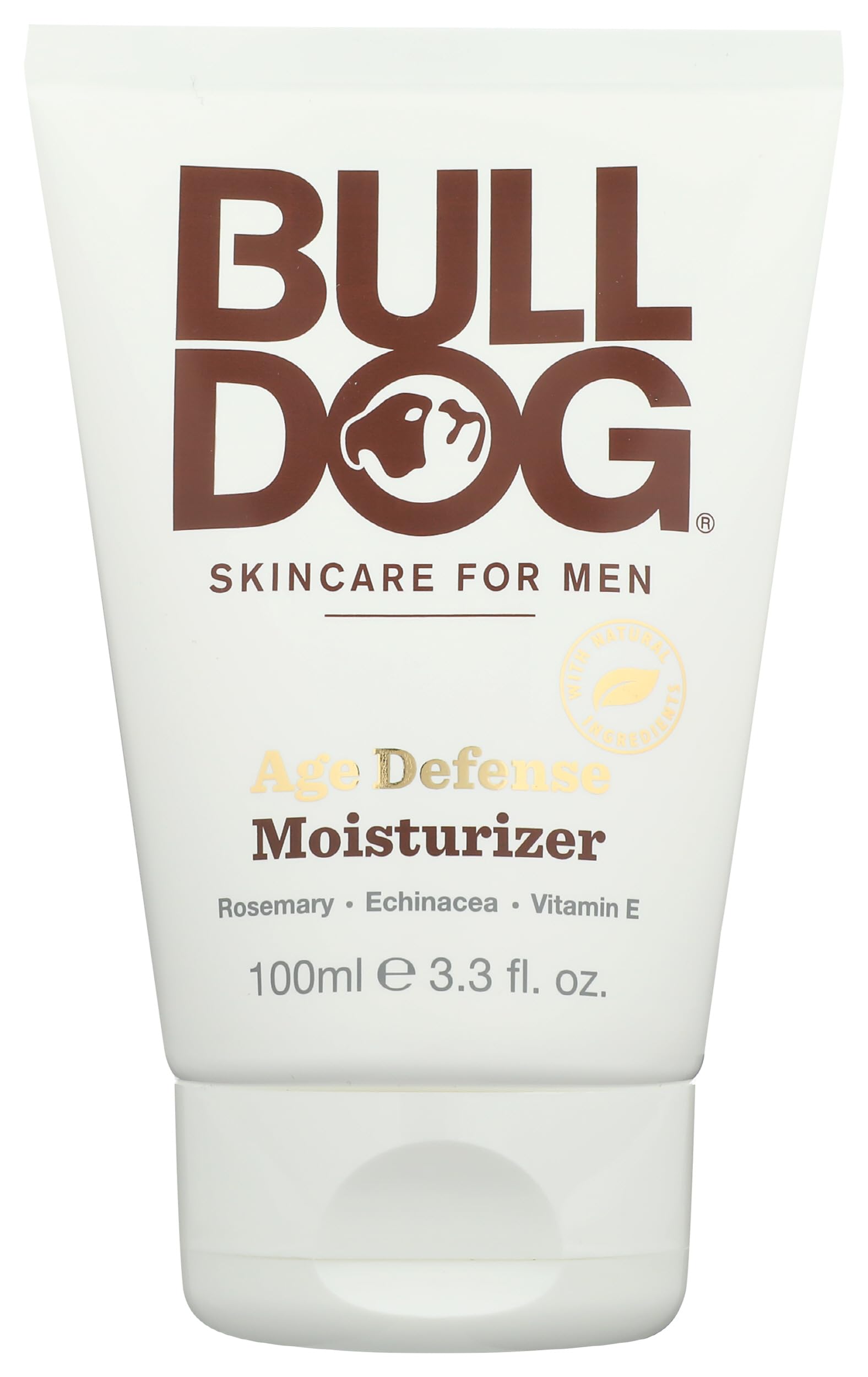BULLDOG Mens Skincare and Grooming Face Moisturizer Age Defense, - Bulldog Skincare for Men