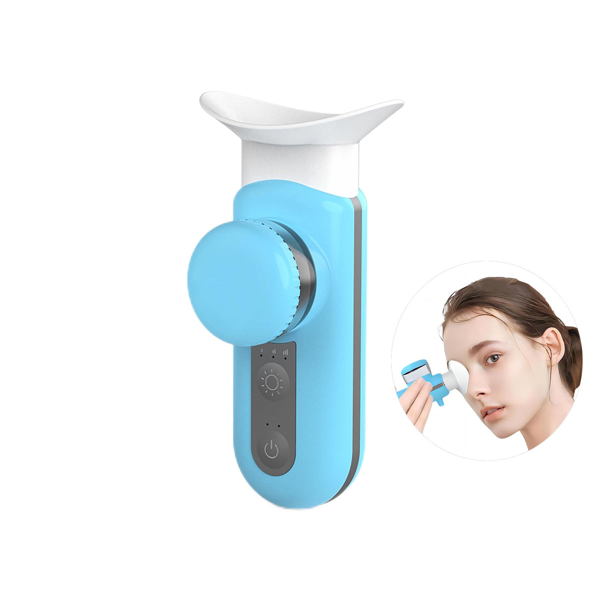 Heated Nano Eye Mist Sprayer Portable Eye Mister with Warm - LIZICH Official Imagery - 1