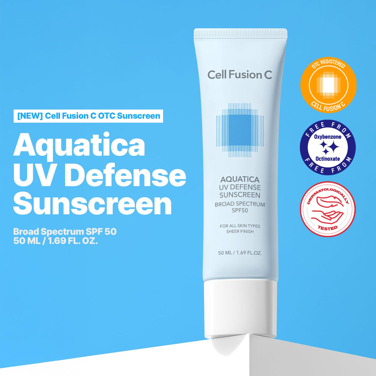 Cell Fusion C Aquatica UV Defense Face Sunscreen SPF 50 No - Cell Fusion C Official Imagery - 3