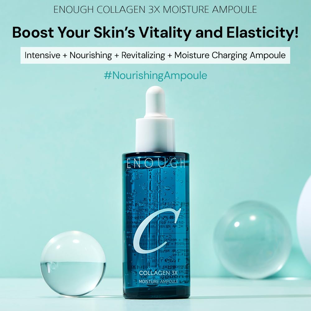 Enough Collagen 3X Moisture Ampoule – Hydrating &amp; Firming - ZIOSTAND
