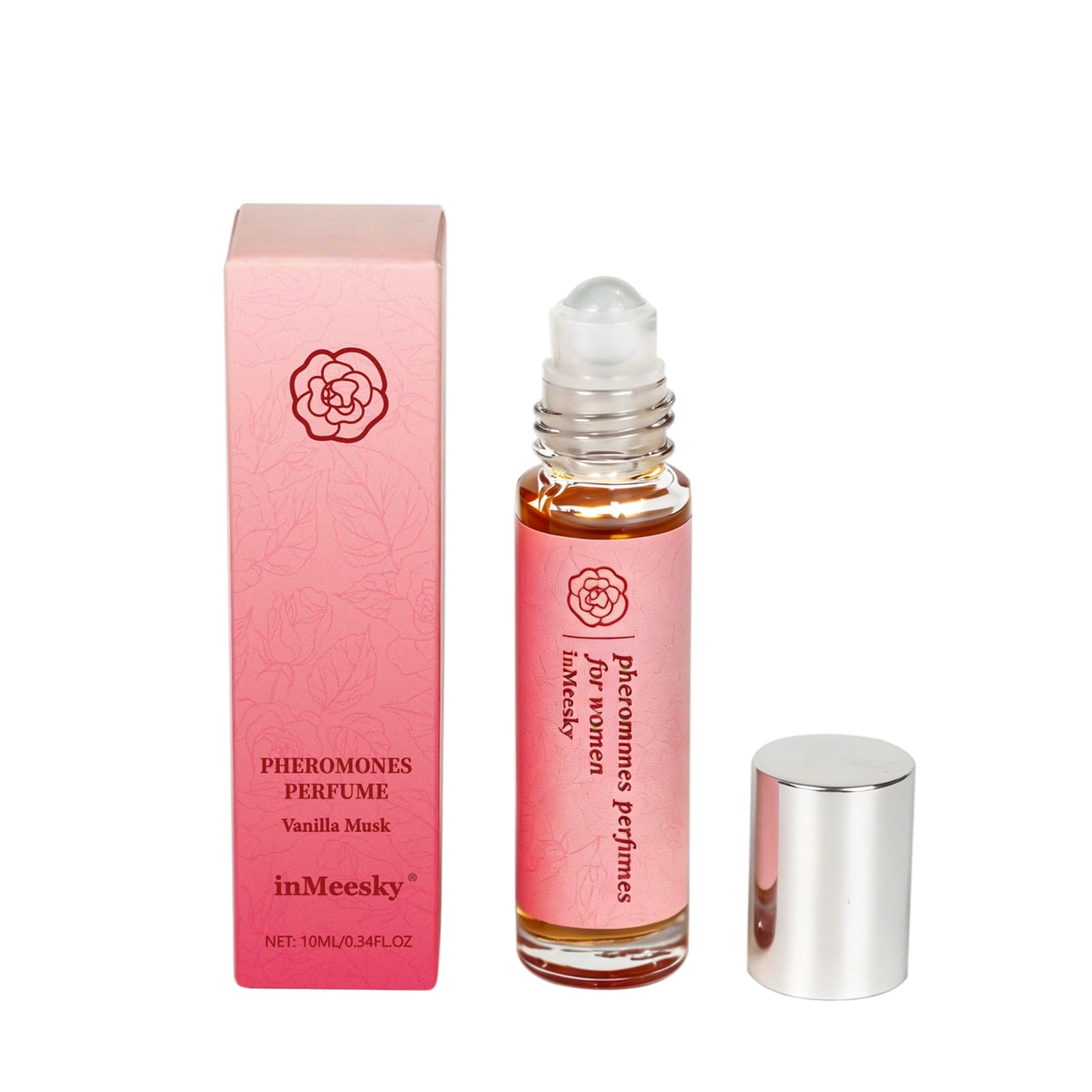 Pheromone Perfume for Women Long Lasting Vanilla Roll On - inMeesky Official Product Imagery - 1