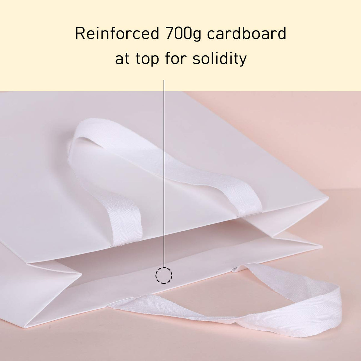 10pcs 11 8x9x11 8 Square Large Size White Wide bottom Gift - PAPERIST Official Imagery - 7