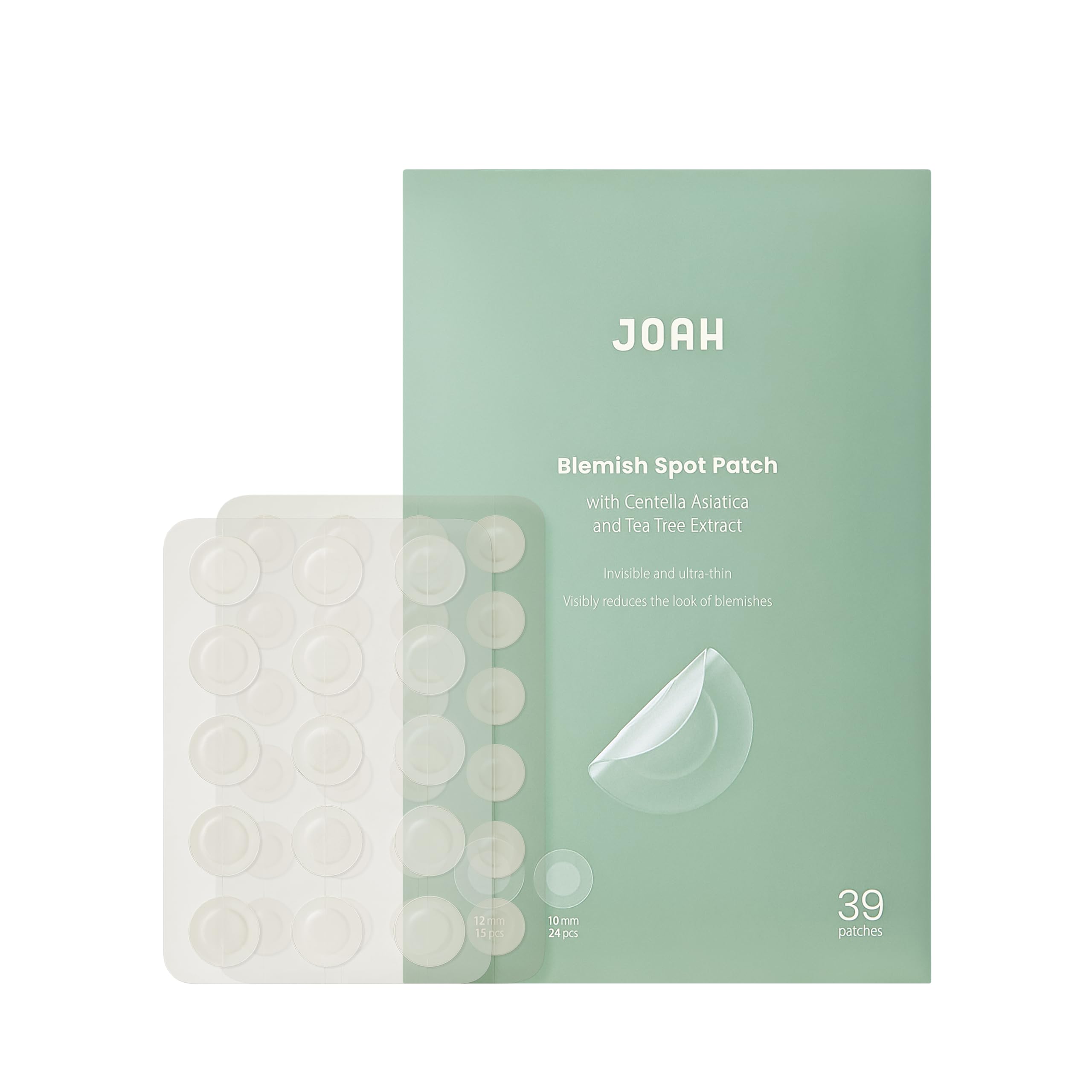 JOAH Heal Me CICA Spot Patch Hydrocolloid Korean Skin Care - JOAH Official Product Imagery - 1