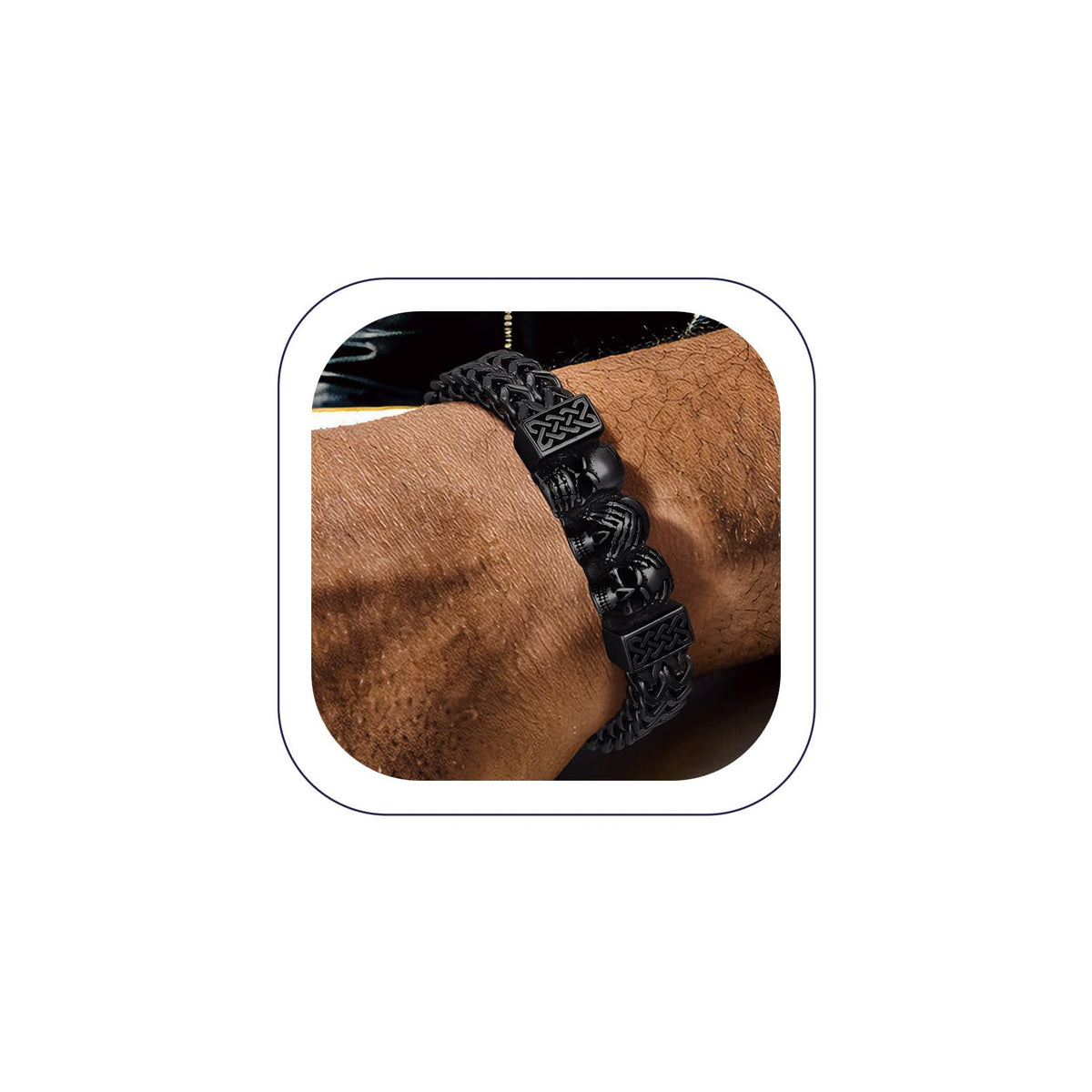 Bandmax Stainless Steel Chunky Heavy Duty Chain Bracelets - Bandmax Official Imagery - 1