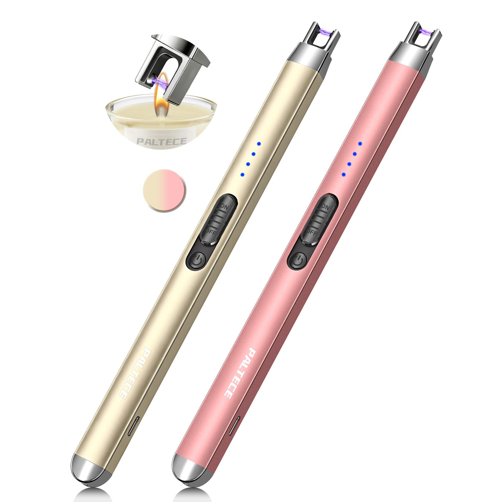 PALTECE Upgraded Electric Lighter, USB C Rechargeable Flameless Plasma Arc Light - PALTECE Official Product View 10