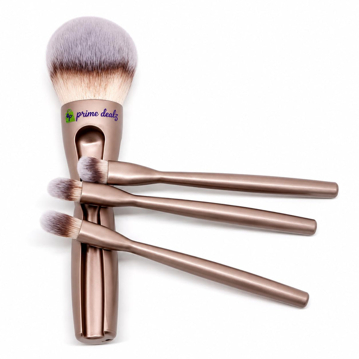 4 in 1 Magnetic Makeup Brush Set Detachable Travel Cosmetic - PrimeDealz Official Imagery - 3