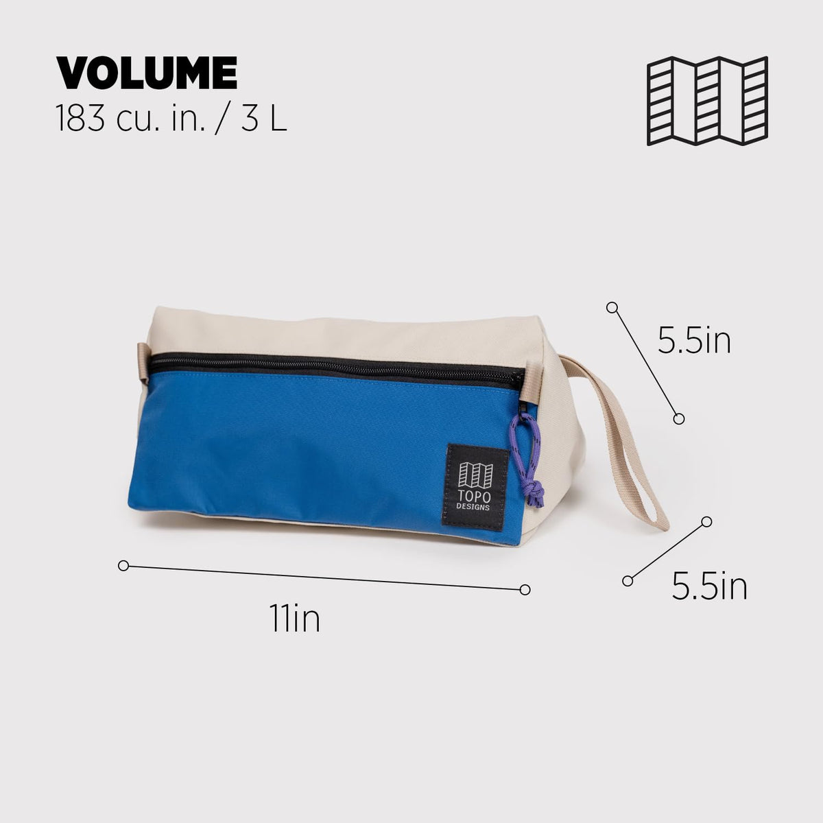 Topo Designs Dopp Kit Travel Toiletry Bag - Topo Designs Official Imagery - 4