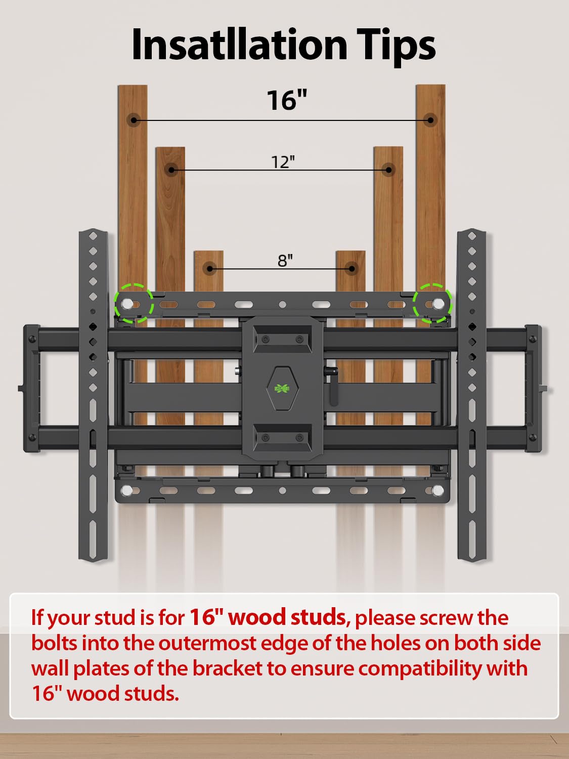USX Mount Full Motion TV Wall Mount for Most 42 90 inch Flat - USX MOUNT Official Imagery - 6