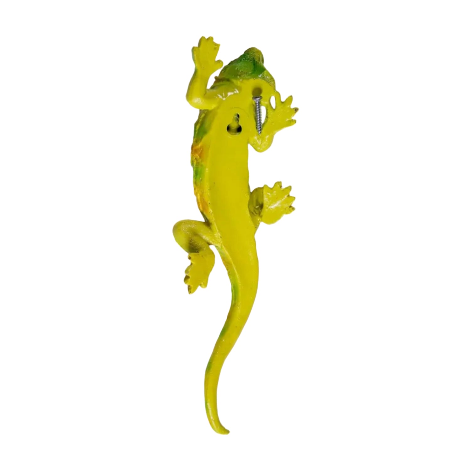 Realistic resin garden lizard statue by SHAODIE, decorative animal sculpture for outdoor garden decor.