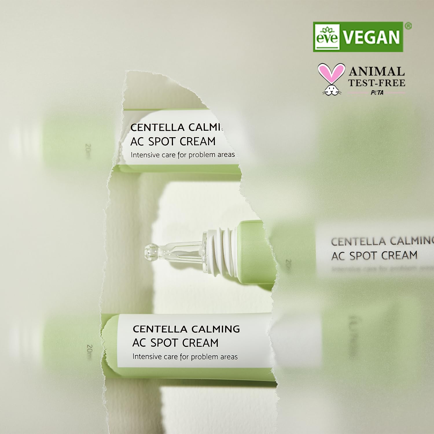 IUNIK Centella Calming AC Spot Cream -Tea Tree Blemish Spot Care 0.67 fl oz - IUNIK Official Product View 5