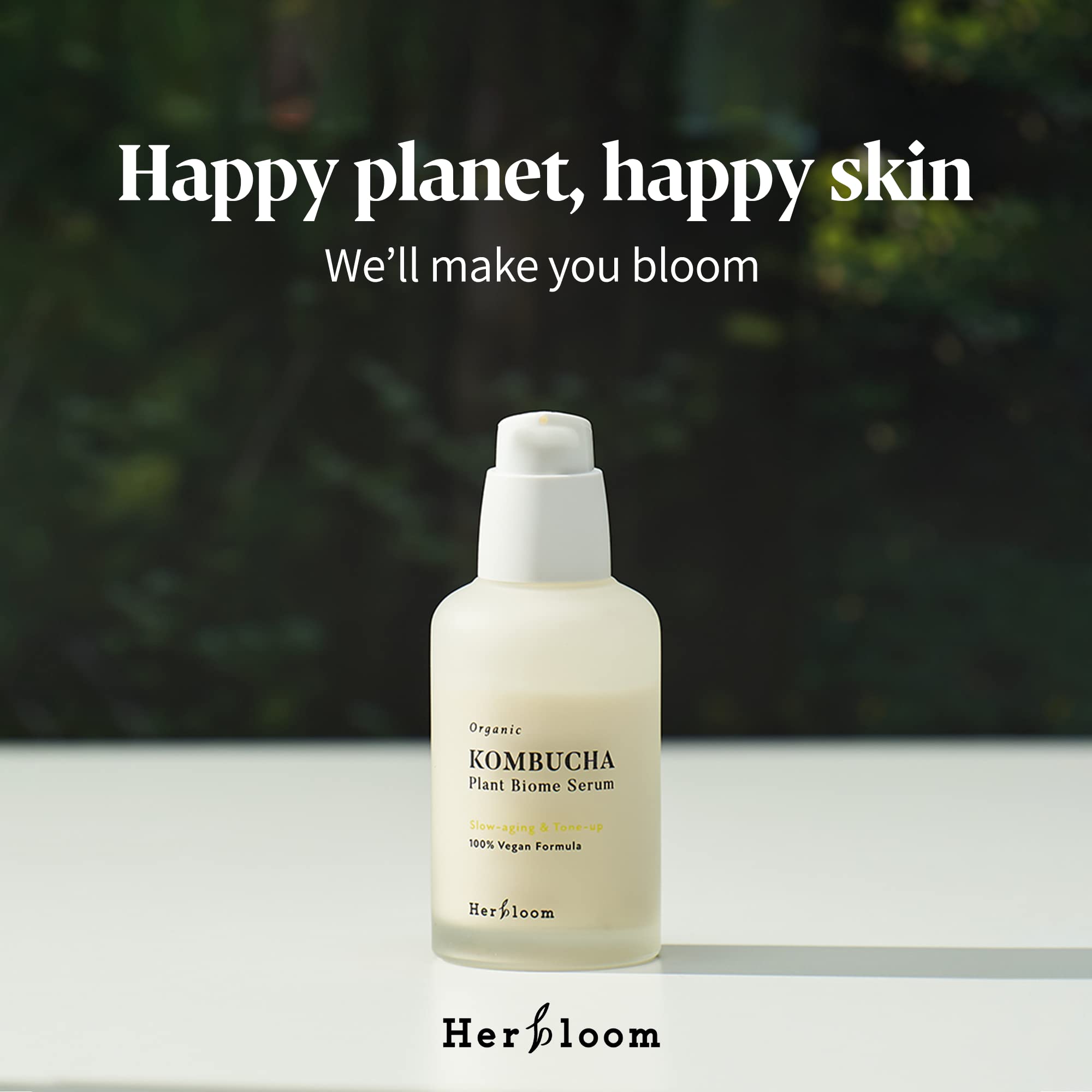 Herbloom Organic Kombucha Biome Serum - Deep Moisturizing and Hydrating Serum - herbloom Official Product View 7