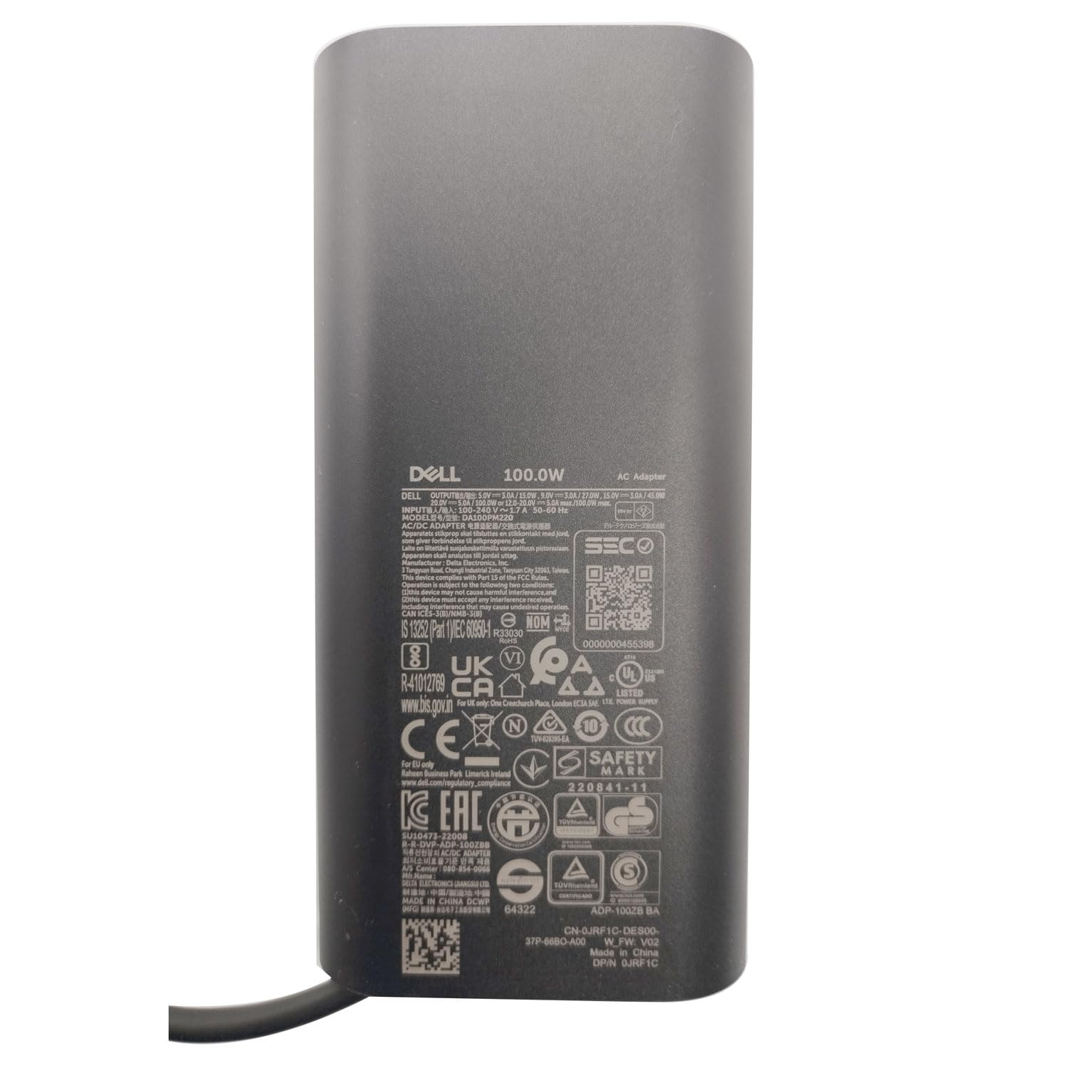 Dell Laptop Charger 100W Watt USB Type C Precision 5680 3580 3580 - Dell Official Product View 8