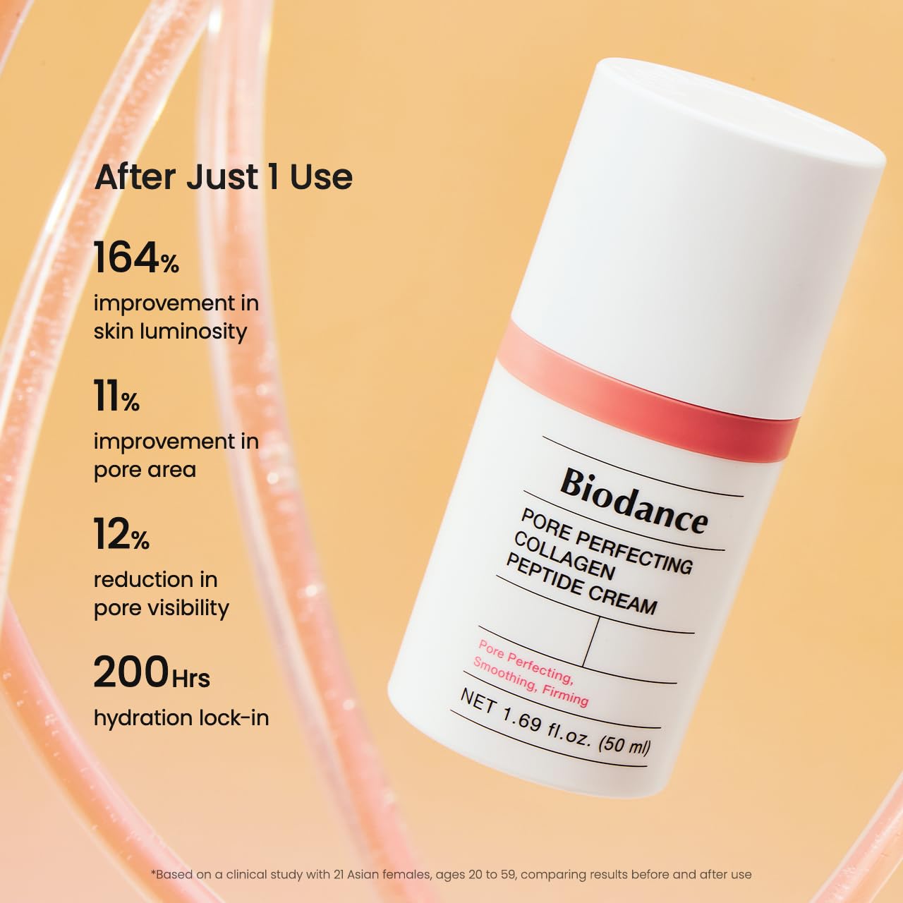BIODANCE Pore Perfecting Collagen Peptide Cream, Hydrating, - BIODANCE