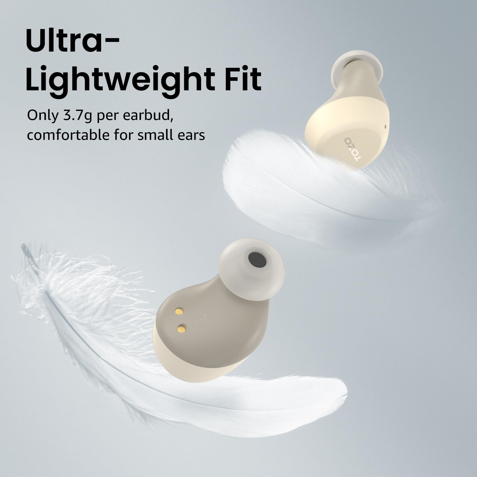 TOZO A1 Wireless Earbuds Bluetooth 5.3 Light Weight in Ear Headph - TOZO Official Product View 8
