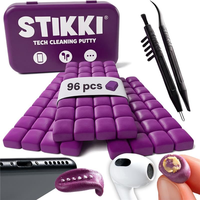 STIKKI Cleaning Putty & Precision Tools - Earbud, Port & Phone Cl by STIKKI - Angle View 1