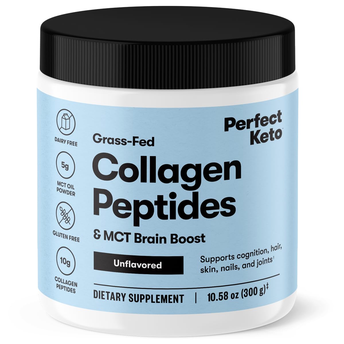 Perfect Keto Collagen Peptides Protein Powder Unflavored - Perfect Keto Official Imagery - 2