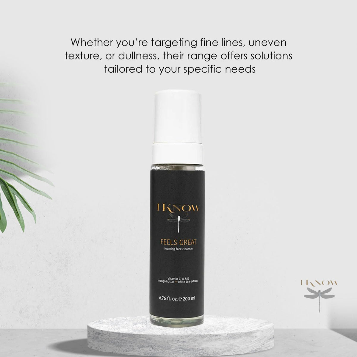IKNOW FEELS GREAT Foaming Face Cleanser Gentle Facial - IKNOW Official Imagery - 4