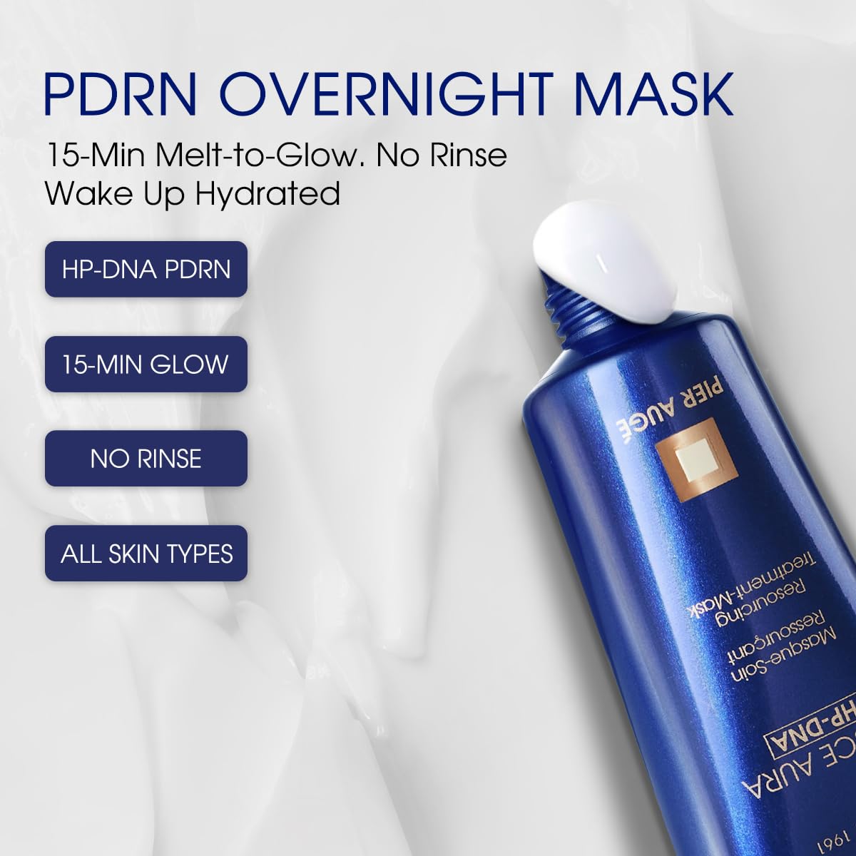 Pier Auge PDRN Mask Overnight Face Mask No Rinse Sleeping - Pier Augé Official Imagery - 3