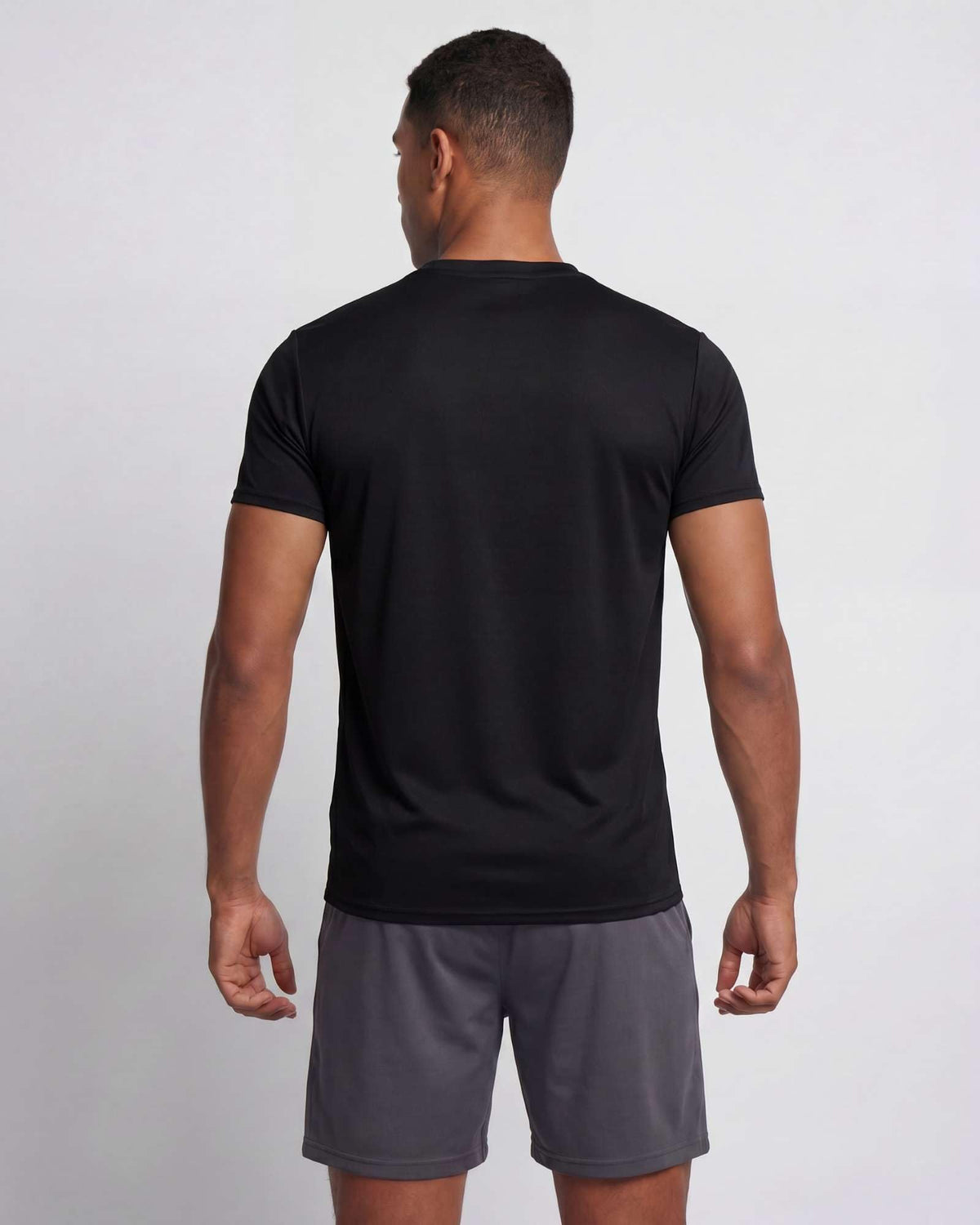 5 Pack Men s Dry Fit Workout T Shirts Crew Neck Athletic Gym - Real Essentials Official Imagery - 7